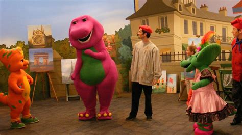 Image - Behind the Scenes - Bonjour Barney 1.jpg | Barney Wiki | FANDOM ...