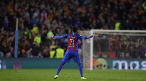 Neymar steps out of Lionel Messi’s shadow to keep treble hopes alive ...