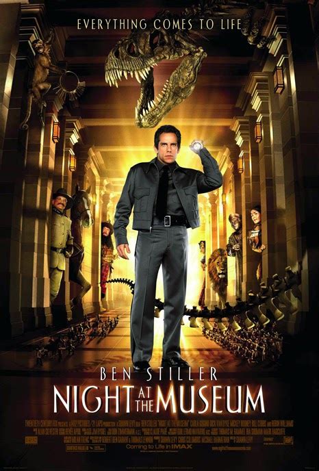 Travis Simpkins: Night at the Museum (2006): Ben Stiller as a Security ...