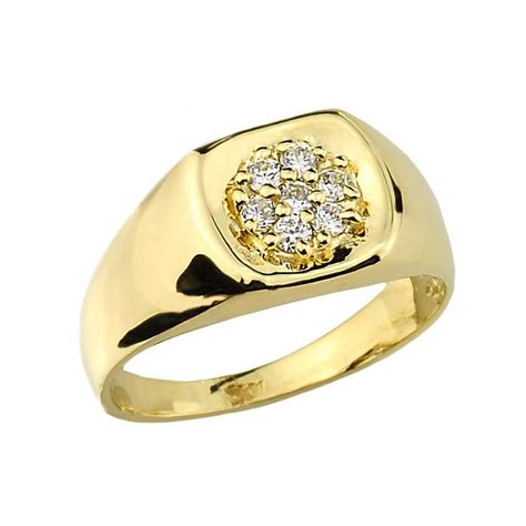 Men Gold Diamond Rings | Gold Boutique