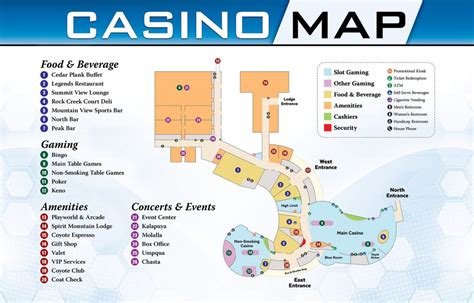 Casino & Gaming | Spirit Mountain Casino - Casinos In Texas Map ...