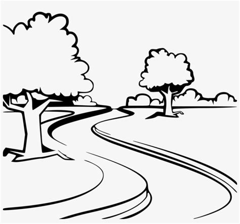 Drawing Black And White Cartoon Bank Free - Black And White River Clip Art - Free Transparent ...