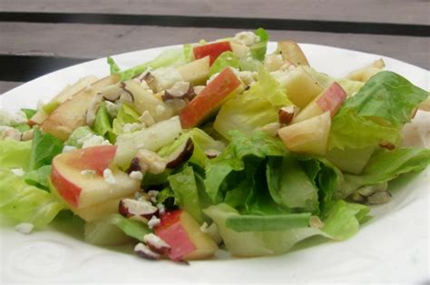 Hearts Of Romaine Salad With Apples, Cheese And Hazelnuts Recipe - Food.com