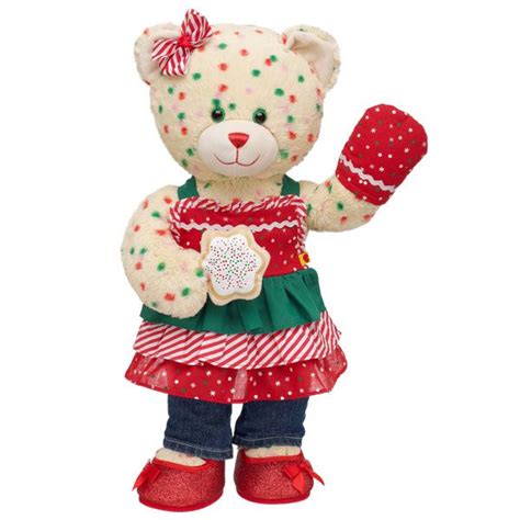 Baker Christmas Cookie Bear - Build-A-Bear Workshop US $43.00 | Build a bear, Christmas bear, Bear