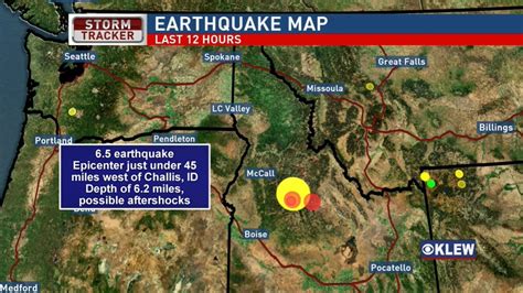 6.5 magnitude Earthquake hits Idaho | KLEW