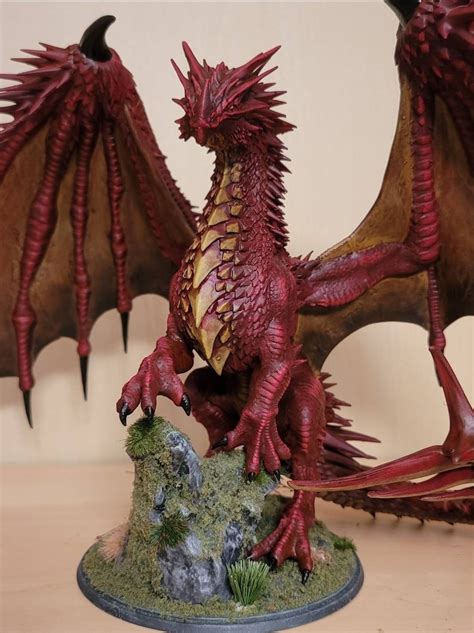 Ancient Red Dragon RPG Miniature by Lord of the Print 3D - Etsy