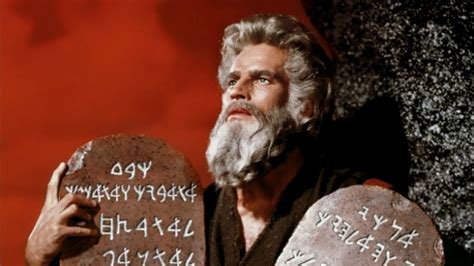 Charlton Heston Moses Gif