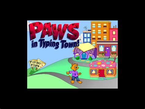 Mrs. Ashley's Technology Blog: Typing Programs- PAWS In Typing Town