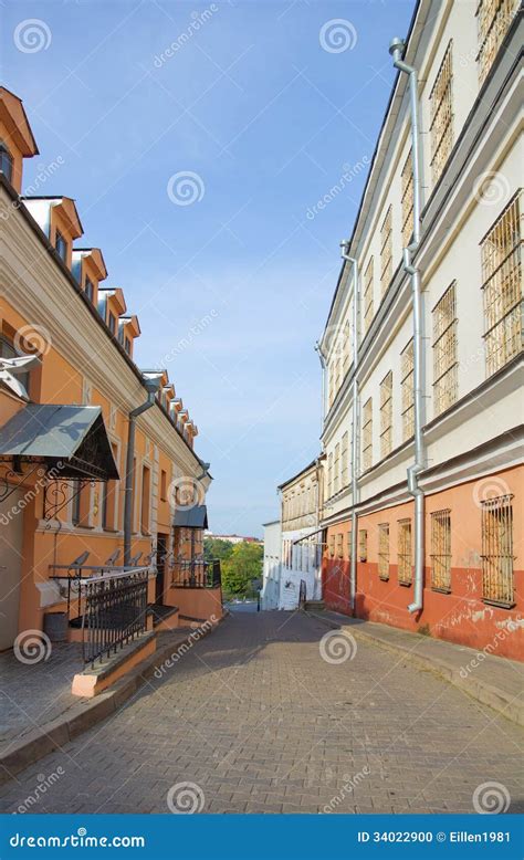 Old town in Minsk, Belarus stock photo. Image of europe - 34022900