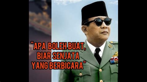 Menggelegar!! Pidato Presiden Soekarno dalam operasi Trikora - Pembebasan Papua - YouTube