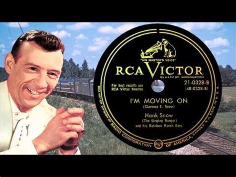 Hank Snow, I'm Moving On, 1950 Stereo, 1967 color film - YouTube Music