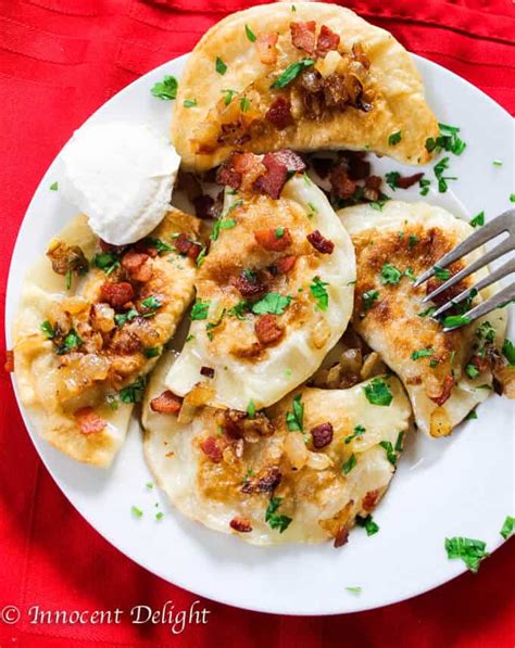 Authentic Polish Pierogi with Potatoes and Cheese | Innocent Delight