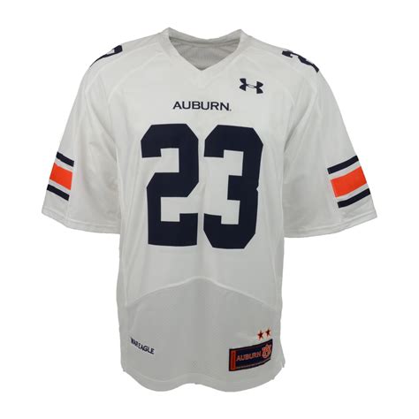 Under Armour Men'S Auburn Tigers Ua Replica Football Jersey in White for Men | Lyst