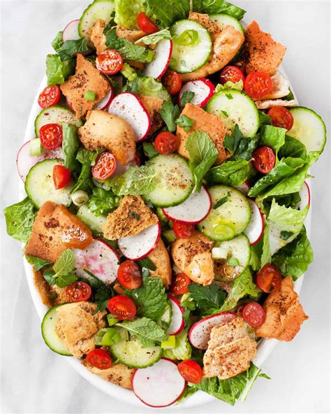 Fattoush Salad with Sumac and Toasted Pita | Last Ingredient