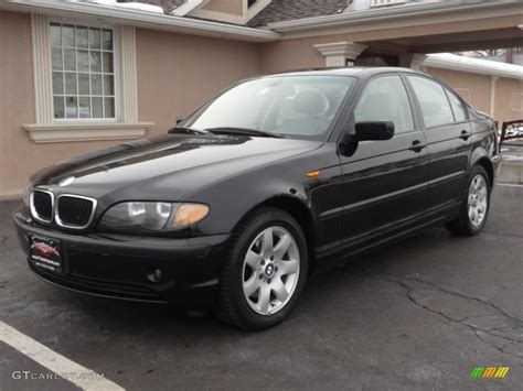 2004 Jet Black BMW 3 Series 325xi Sedan #45034639 | GTCarLot.com - Car ...