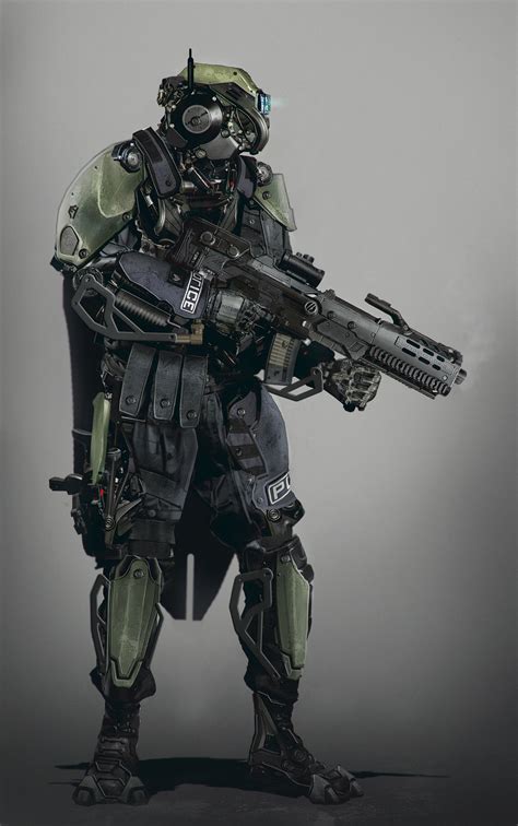 Tsvetomir Georgiev - future soldier robot