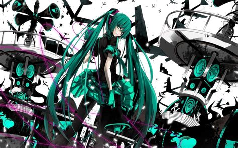 Dark Hatsune Miku Wallpapers - Top Free Dark Hatsune Miku Backgrounds - WallpaperAccess