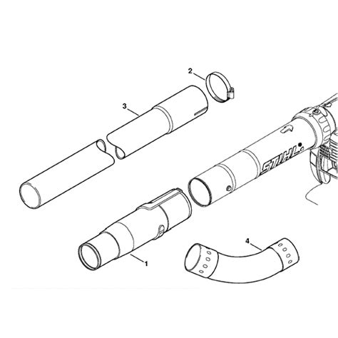 Stihl BG 86 Blower (BG86) Parts Diagram, Gutter Cleaning