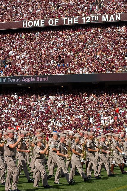 Fightin' Texas Aggie Band On Kyle Field | Flickr - Photo Sharing!