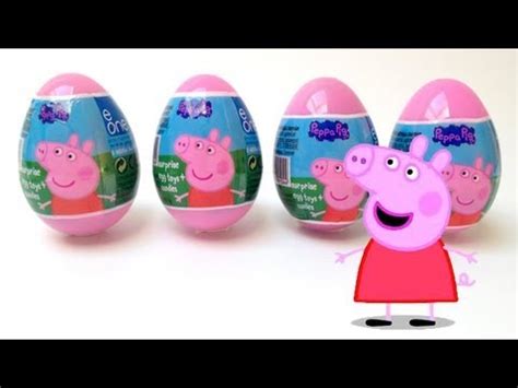 Peppa Pig Surprise Eggs Peppa Pig Huevos Sorpresa Überraschung Eier Toy ...