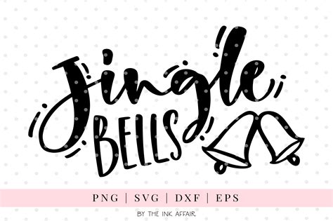 Jingle Bells, Christmas SVG cut file (120214) | SVGs | Design Bundles