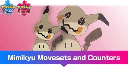 Mimikyu - Moveset & Best Build for Ranked Battle | Pokemon Sword and Shield｜Game8