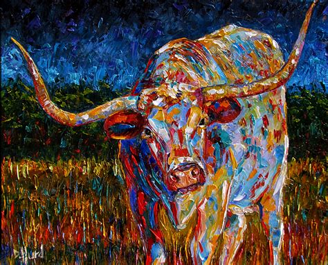 Debra Hurd Original Paintings AND Jazz Art: Longhorn Painting Cattle ...