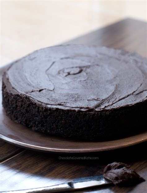 Dark Chocolate Eclipse Cake