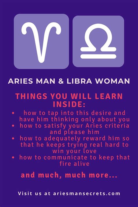 Aries Man and Libra Woman Secrets in 2021 | Aries men, Libra women, Aries man libra woman