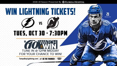 Win Tampa Bay Lightning Tickets | wtsp.com