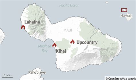 Hawaii fire map reveals locations of deadly wildfires in Maui | US News | Metro News