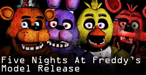 FNaF 1: Model Release Pack (Blender) by TheBoofster on DeviantArt