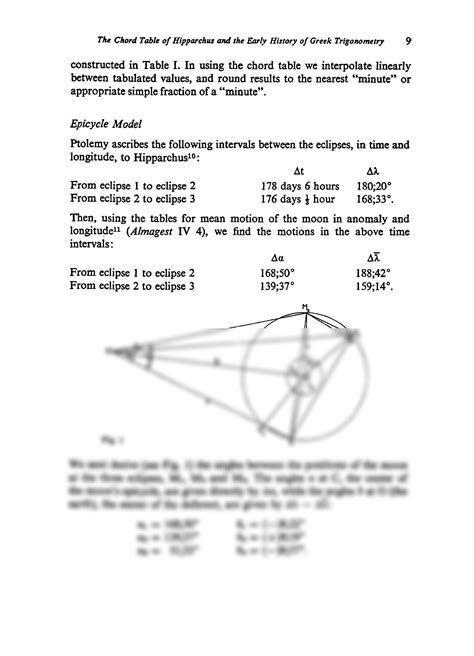 SOLUTION: The chord table of hipparchus and the early history of greek trigonometry - Studypool