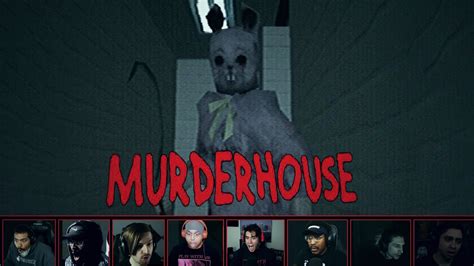 50 MINUTES OF GAMERS GETTING SCARED IN MURDER HOUSE GAME INTRO! - YouTube