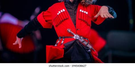 Georgian Folcloric Dancers Genuine Costume Stock Photo 1945438627 | Shutterstock