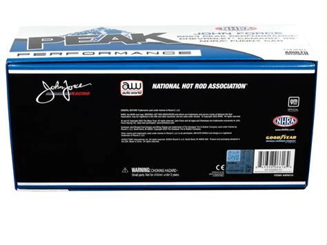 John Force 2023 Peak 1:24 Funny Car NHRA Diecast – Elite Diecast Sales Australia