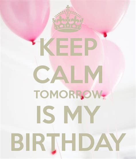 Happy Birthday Tomorrow Quotes - ShortQuotes.cc