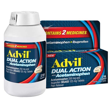 Advil Dual Action 216 Count – Affordable Meds