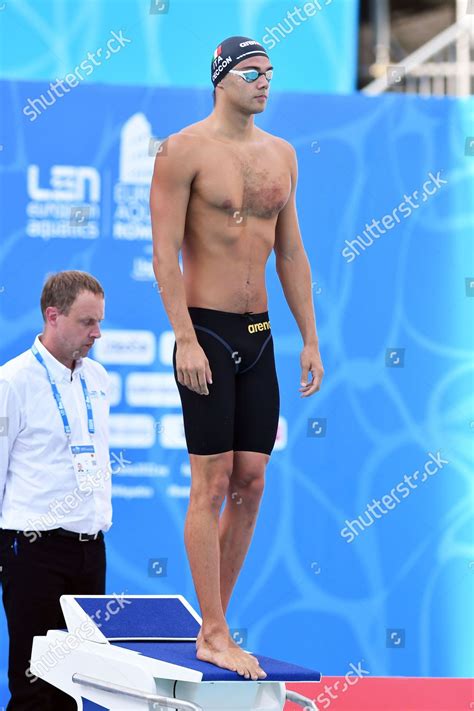 Thomas Ceccon During European Swimming Championships Editorial Stock ...