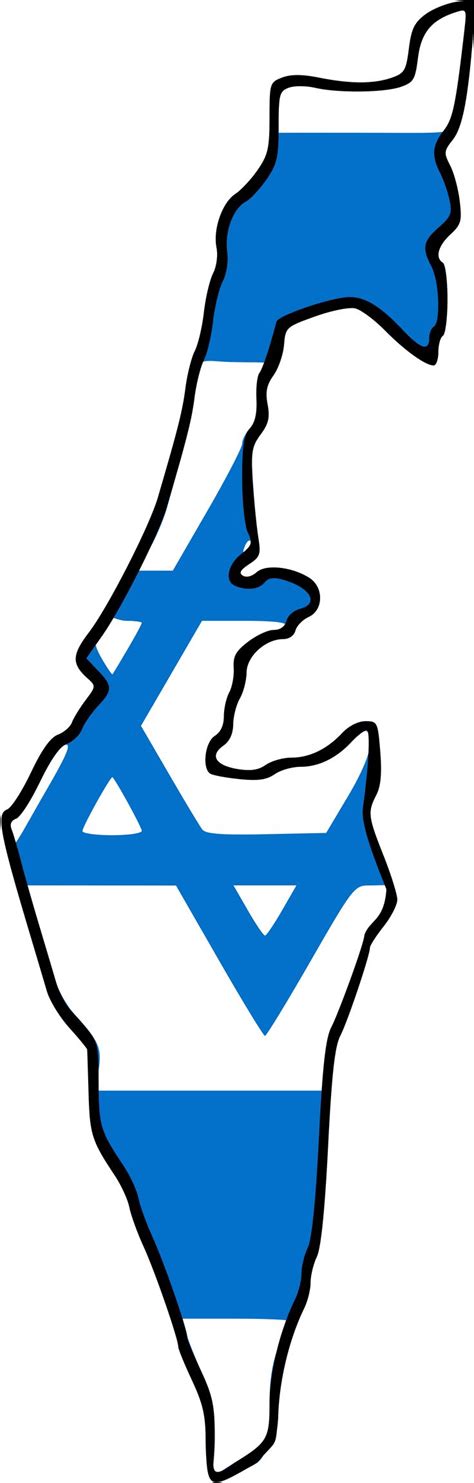 Map/flag of Israel . . . I don't think it'll be too controversial in ...