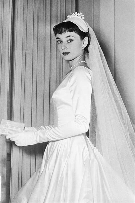 The Story Behind Audrey Hepburn's Wedding Dresses | Tatler