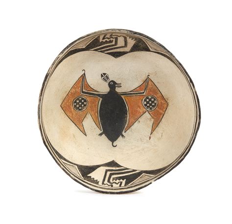 Mimbres Bat Bowl | Witherell's Auction House