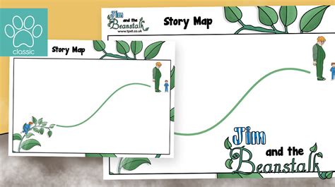 Teacher's Pet » Jim and the Beanstalk Story Map