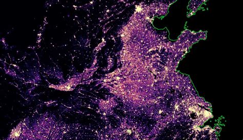 Population Density Heatmap of China high Resolution Digital - Etsy