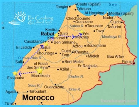 Map of Casablanca - TravelsMaps.Com