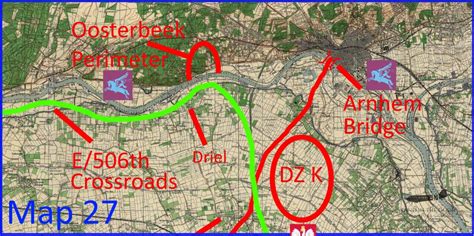 Holland map 27- Arnhem – Stand In The Door 1944