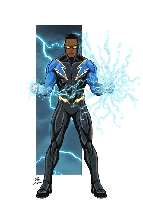 Black Lightning commission — Phil Cho