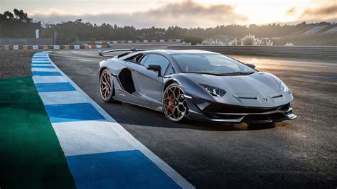 Black Lamborghini Aventador SVJ Car HD Lamborghini Wallpapers | HD ...