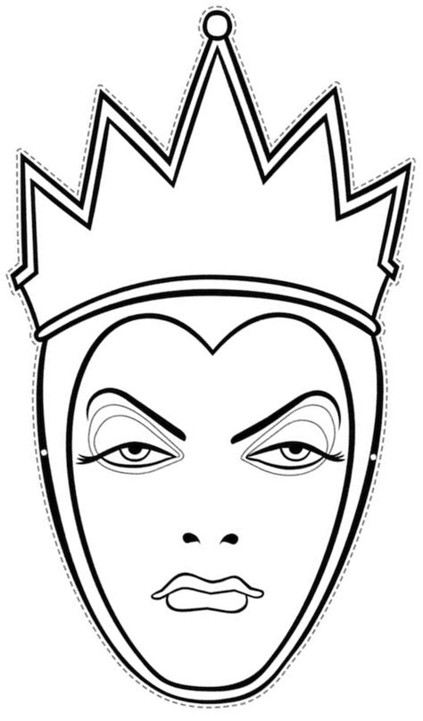 snow white witch coloring page - Clip Art Library