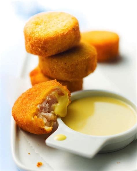 Homemade Chicken Nuggets with Gouda Cream Recipe - Chef's Pencil